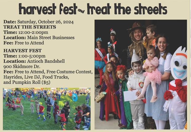 Harvest Fest / Treat the Streets @ Downtown Antioch