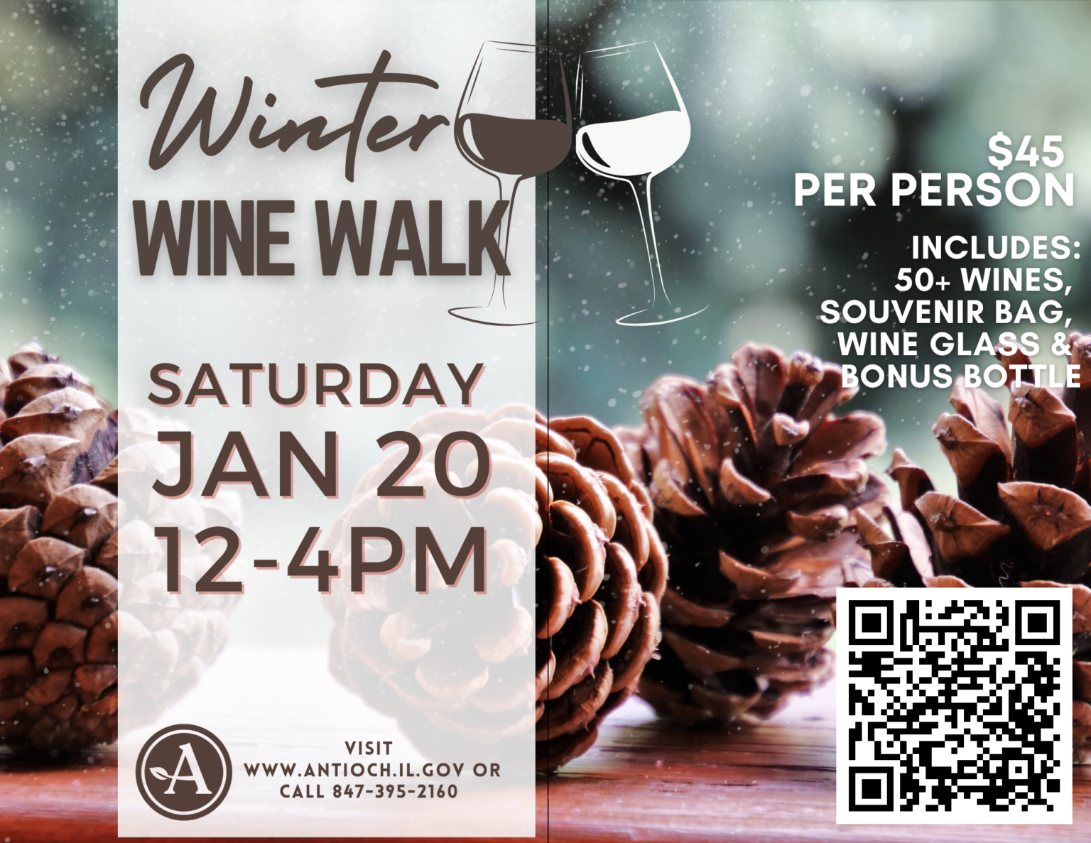 Winter Wine Walk 2024 Antioch, IL