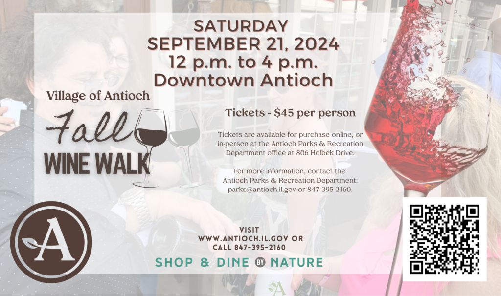 Fall Wine Walk @ Downtown Antioch